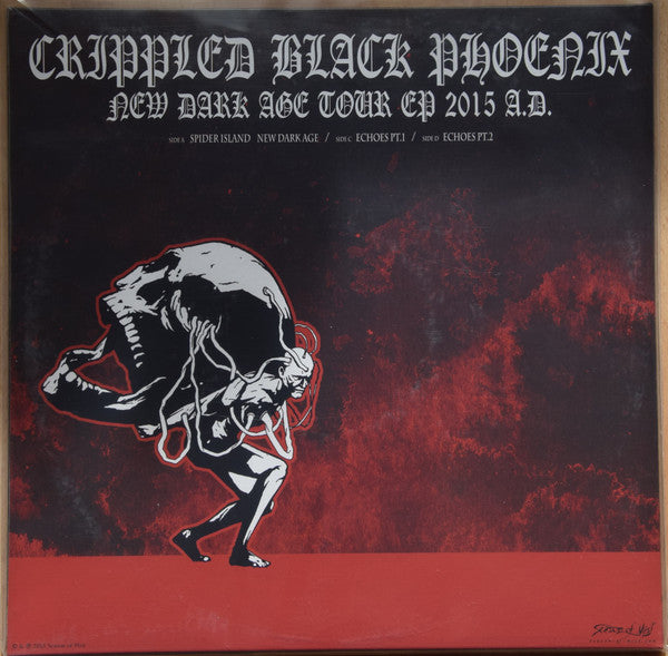 Crippled Black Phoenix : New Dark Age Tour EP 2015 A.D. (12", S/Sided, Etch + 12" + EP, Ltd, Fir)