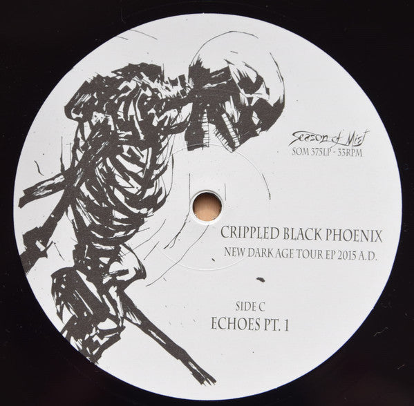 Crippled Black Phoenix : New Dark Age Tour EP 2015 A.D. (12", S/Sided, Etch + 12" + EP, Ltd, Fir)