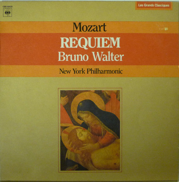 Wolfgang Amadeus Mozart, Bruno Walter, New York Philharmonic : Requiem (LP, Album, Mono)