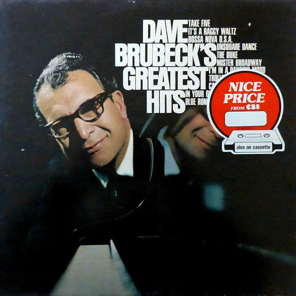 Dave Brubeck : Dave Brubeck's Greatest Hits (LP, Comp, RE, Ast)