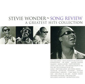 Stevie Wonder : Song Review - A Greatest Hits Collection (CD, Comp, RE)