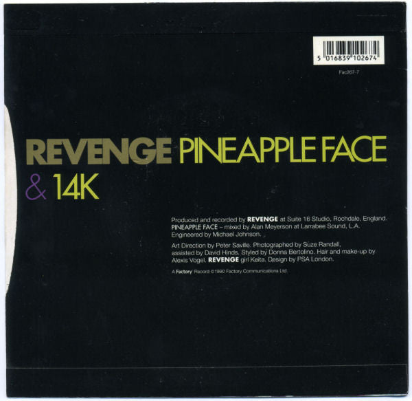 Revenge : Pineapple Face (7", Single)