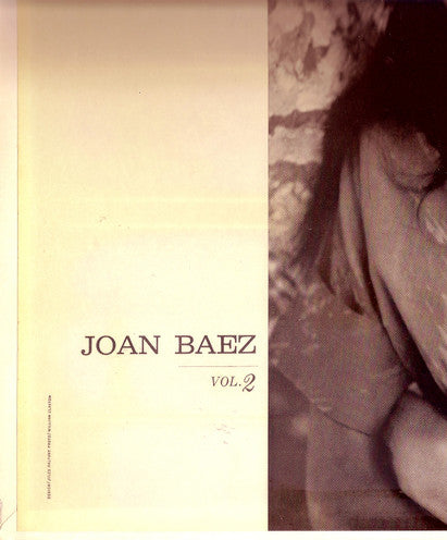 Joan Baez : Joan Baez Vol. 2 (LP, Album)