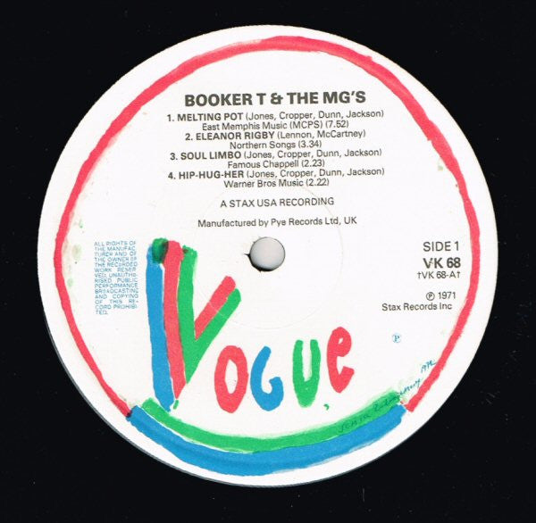 Booker T & The MG's : Booker T. & The MG's (LP, Comp)