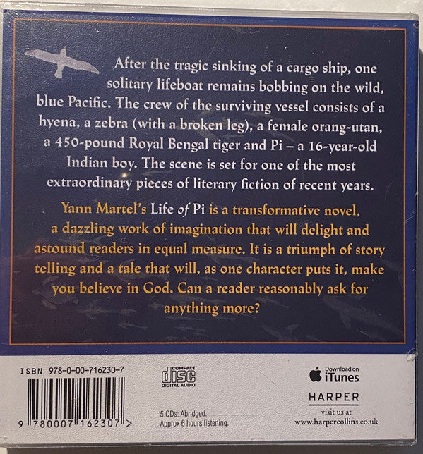Yann Martel : Life Of Pi (5xCD)