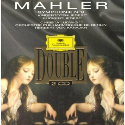 Gustav Mahler, Christa Ludwig, Berliner Philharmoniker, Herbert von Karajan : Symphonie No. 9, Kindertotenlieder, Rückertlieder (CD, Comp)