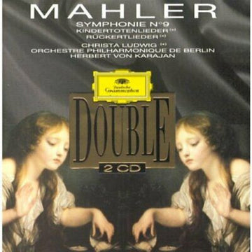 Gustav Mahler, Christa Ludwig, Berliner Philharmoniker, Herbert von Karajan : Symphonie No. 9, Kindertotenlieder, Rückertlieder (CD, Comp)