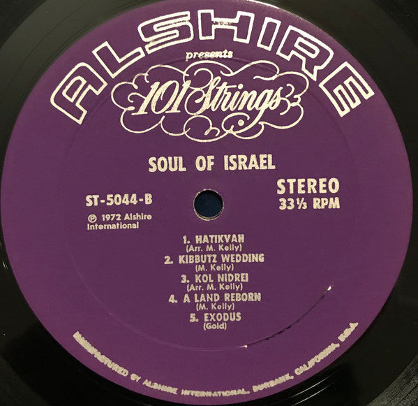 101 Strings : The Soul Of Israel (LP, Album)