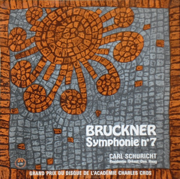 Anton Bruckner, Residentie Orkest, Carl Schuricht : Symphonie Nr. 7 In E-Dur (LP, Mono)