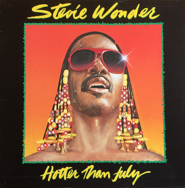 Stevie Wonder : Hotter Than July (LP, Album, RE)