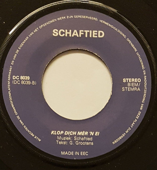 Schaftied : Grondjwirkers Blues (7", Single)