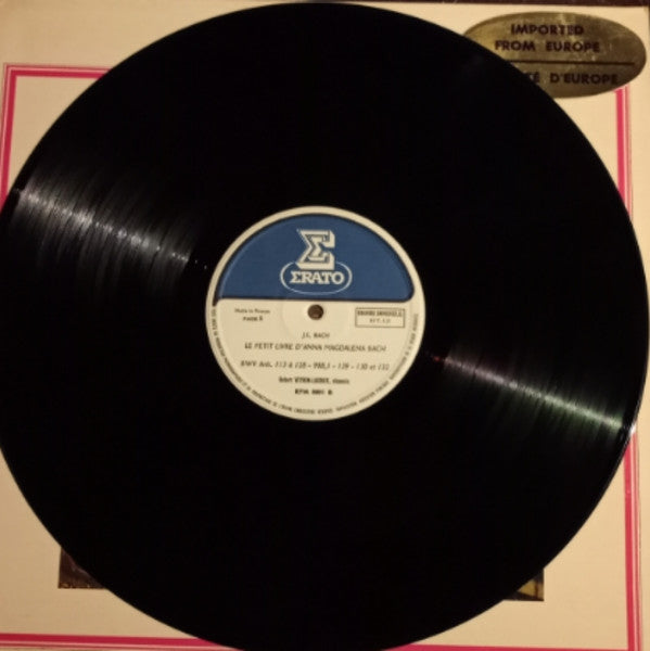 Johann Sebastian Bach - Robert Veyron-Lacroix : Le Clavecin De J.S. Bach (LP, RE)