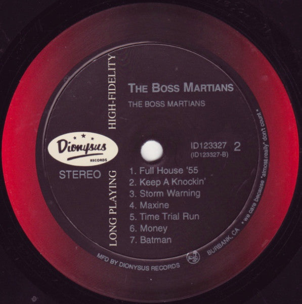 The Boss Martians* : The Boss Martians (LP, Album)