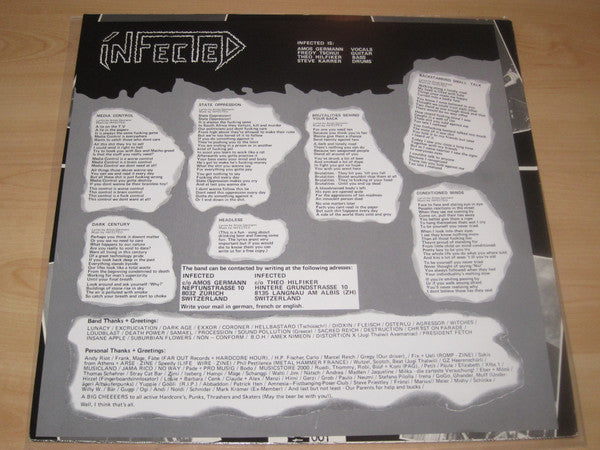 Infected (4) : Dark Century (LP)