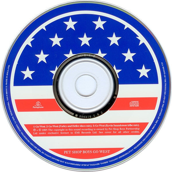 Pet Shop Boys : Go West (CD, Single)