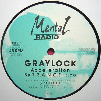 Graylock : Everybody Feel Free (12")
