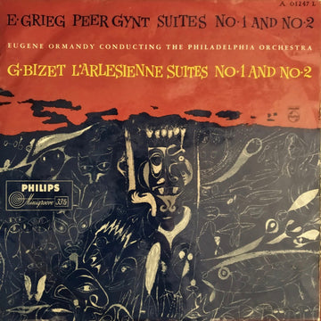 Eugene Ormandy Conducts The Philadelphia Orchestra / Edvard Grieg, Georges Bizet : Peer Gynt Suites No 1 And No 2 & L'arlesienne Suites No 1 And No2 (LP)