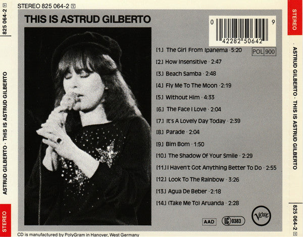 Astrud Gilberto : This Is Astrud Gilberto (CD, Comp, RE)