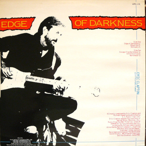 Eric Clapton with Michael Kamen : Edge Of Darkness (12", MiniAlbum)