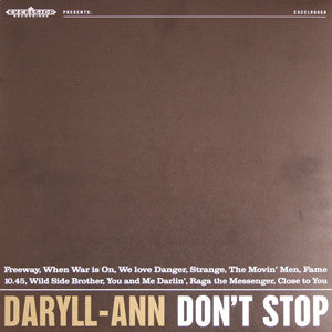 Daryll-Ann : Don't Stop (LP, Album)