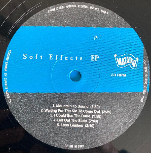 Spoon : Soft Effects EP (12", EP, RE)