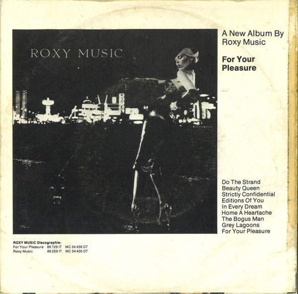 Roxy Music : Do The Strand (7", Single)