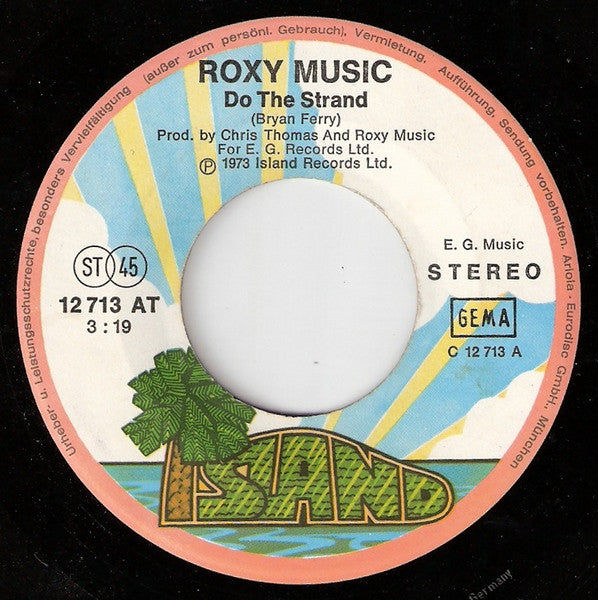 Roxy Music : Do The Strand (7", Single)