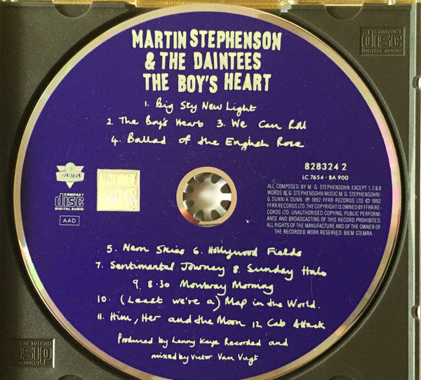 Martin Stephenson And The Daintees : The Boy's Heart (CD, Album)