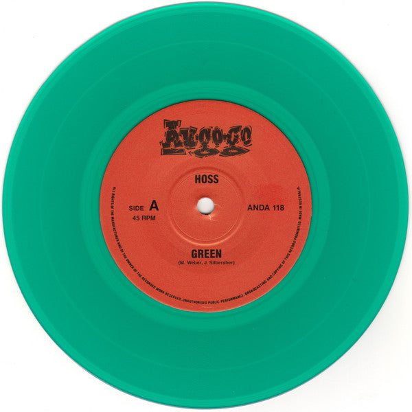 Hoss (4) : Green (7", Single, Gre)