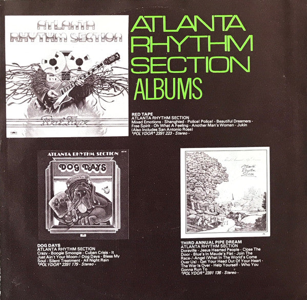 Atlanta Rhythm Section : Jukin / Beautiful Dreamers (7", Single)