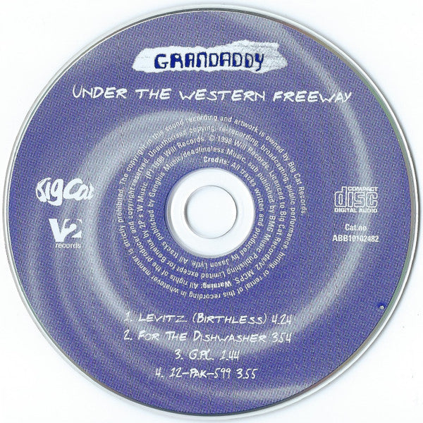 Grandaddy : Under The Western Freeway (CD, Promo)