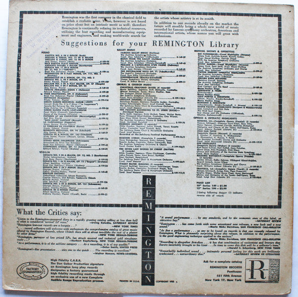 Ludwig van Beethoven, Tonkünstler Orchestra, Kurt Wöss : Beethoven's Pastorale Symphony No. 6 in F Major (LP, Mono)