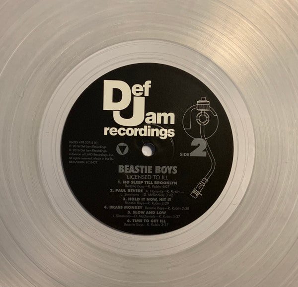Beastie Boys : Licensed To Ill (LP, Album, Ltd, RE, Cle)