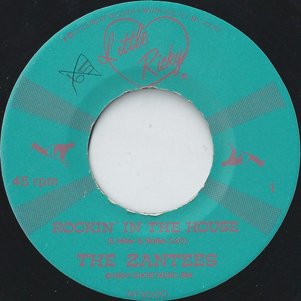 The Zantees : Rockin' In The House (7", Single)