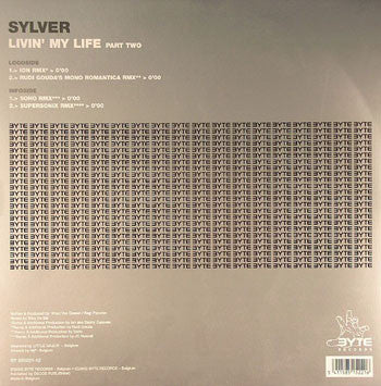 Sylver : Livin' My Life (Part Two) (12")