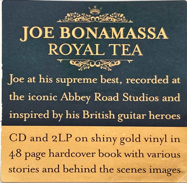 Joe Bonamassa : Royal Tea (2xLP, Album, Gol + CD, Album + Box, Ltd, Ear)