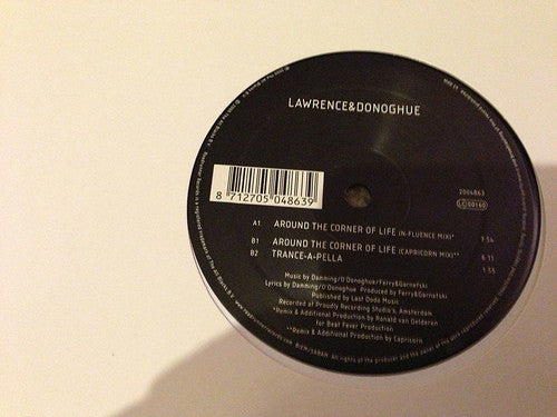 Lawrence & Donoghue : Around The Corner Of Life (12")