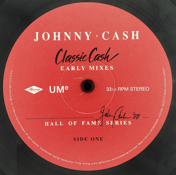 Johnny Cash : Classic Cash (Early Mixes) (2xLP, Album, RSD)