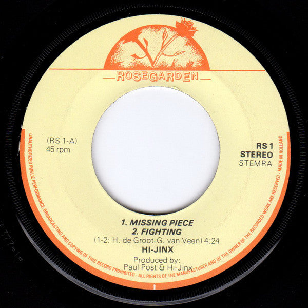Hi Jinx (2) : Hi Jinx (7")