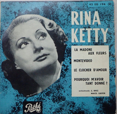 Rina Ketty : La Madone Aux Fleurs (7", EP)