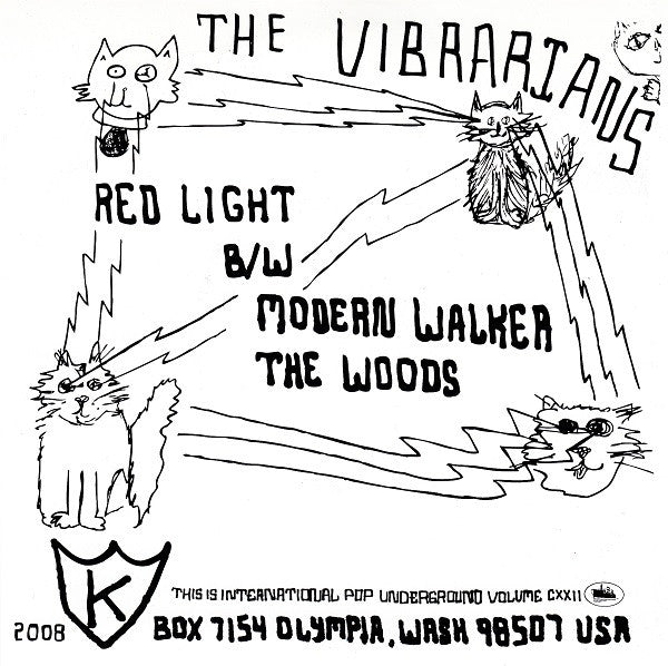 The Vibrarians : Red Light (7", Single)