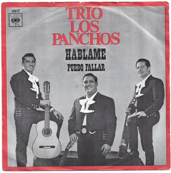 Trio Los Panchos : Hablame / Puedo Fallar (7", Single, Mono)