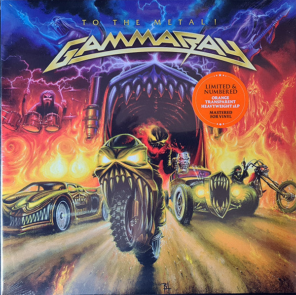 Gamma Ray : To The Metal ! (2xLP, Ltd, Num, Ora)