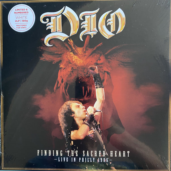 Dio (2) : Finding The Sacred Heart – Live In Philly 1986 (2xLP, Album, RSD, Dlx, Ltd, Num, RE, Whi)