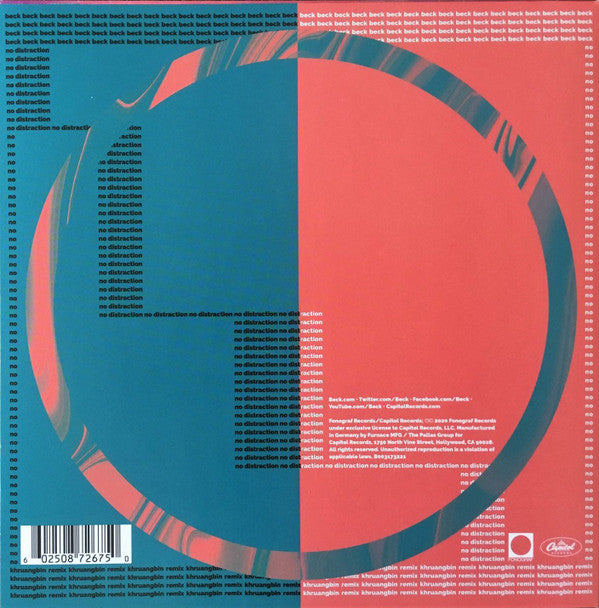 Beck : Uneventful Days (St. Vincent Remix) (7", RSD, Single)