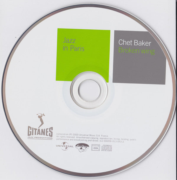 Chet Baker : Broken Wing (CD, Album, RE, RM, Uni)