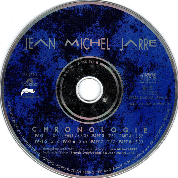 Jean-Michel Jarre : Chronologie (CD, Album)