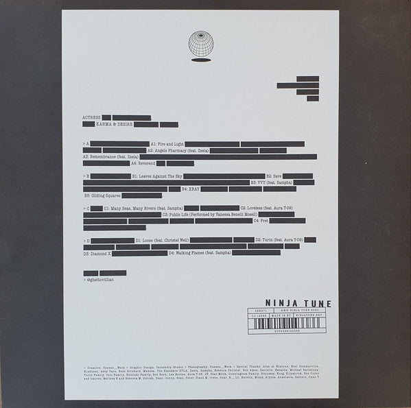 Actress : Karma & Desire (2xLP, Ltd, Cry)