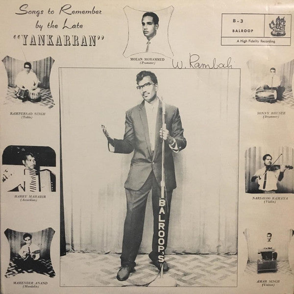 Isaac Yankarran : Songs To Remember By The Late "Yankarran" (LP, Album, W/Lbl)
