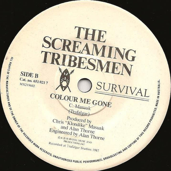 The Screaming Tribesmen : I've Got A Feeling (7", Single)